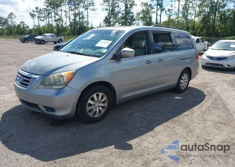 2010 Honda Odyssey Ex-L z USA, uszkodzony, nr VIN 5FNRL3H63AB011747